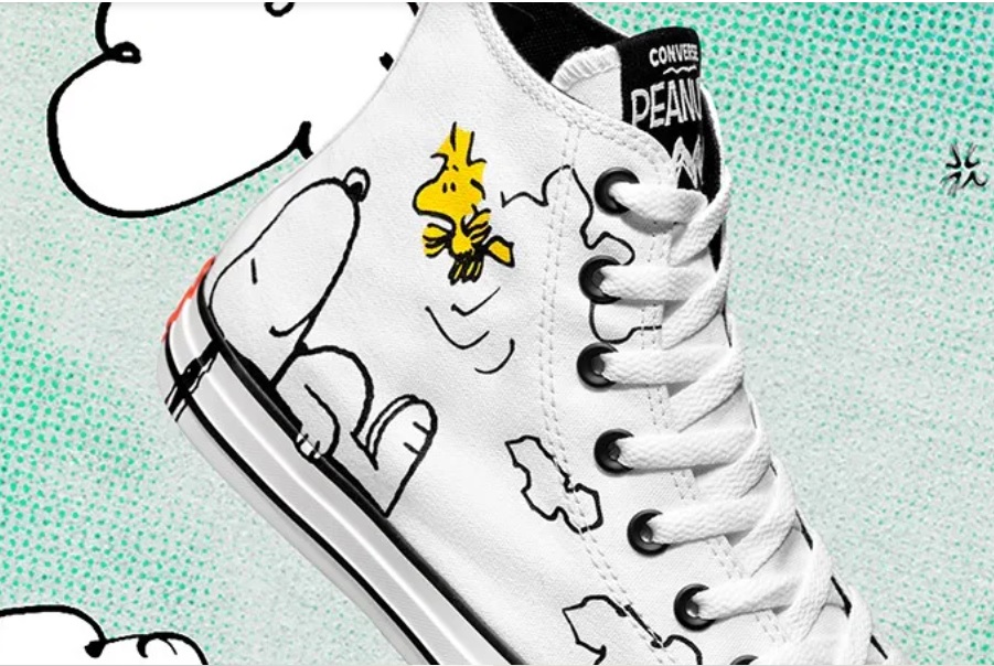Converse y Snoopy juntos, zapatillas enamoran - América